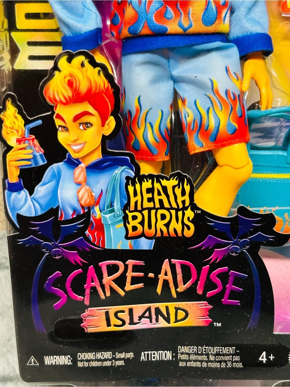 Monster High Scare-adise Island Heath Burns Doll Collectible Toy Mattel 2023